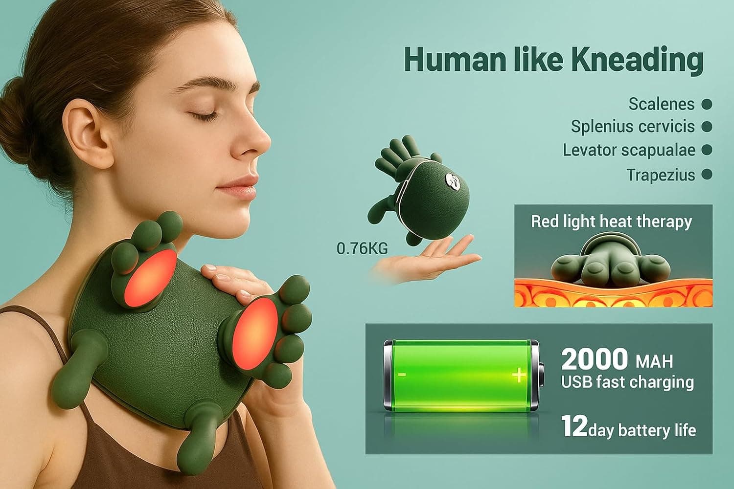 Neck & Shoulder Massager Thumbnail 5