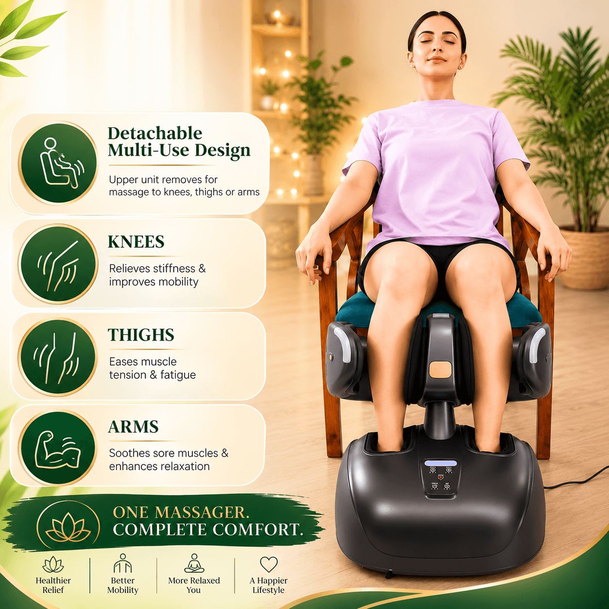 Detachable Premium Leg Massager Thumbnail 3